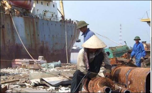 Phân cấp thẩm quyền dừng hoạt động cơ sở phá dỡ tàu biển cho Cục Hàng hải Việt Nam